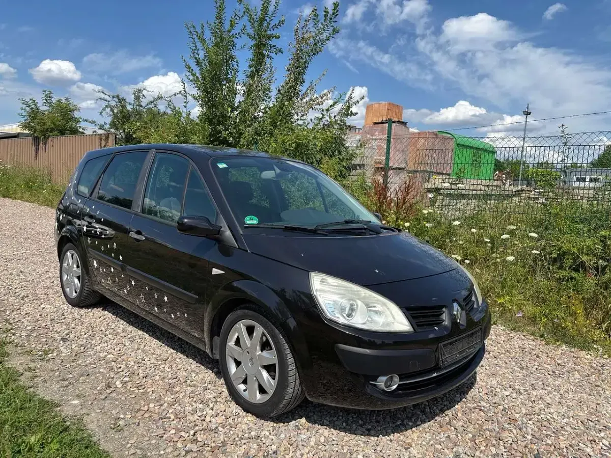 Gebraucht Renault Scénic Exception 150 PS (110 kW) 2008 Perlmuttschwarz Van / Kleinbus
