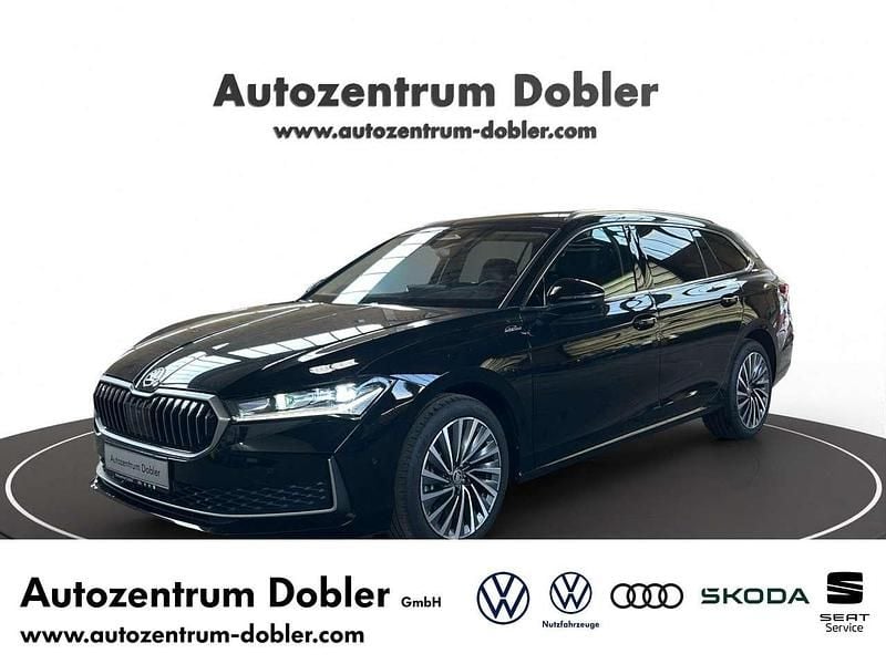 Ebony schwarz Gebraucht 2024 Skoda Superb LAURIN & KLEMENT Kombi | 43.440 € (Fairer Preis) - Bild 1/4