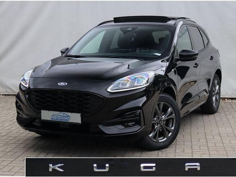 Obsidianschwarz Gebraucht 2022 Ford Kuga ST-Line X SUV | 29.960 € (Fairer Preis) - Bild 1/3