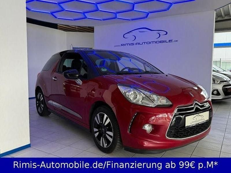 Gebraucht Citroën DS3 So Chic 82 PS (60 kW) 2013 Rot rubi+schwarz onyx Coupé