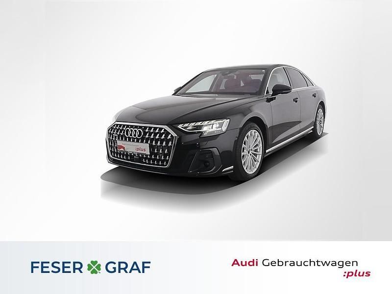 Brillantschwarz Gebraucht 2023 Audi A8 Ambiente Limousine | 62.220 € (Guter Preis) - Bild 1/4