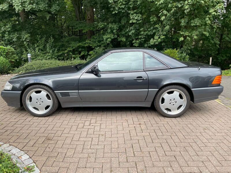 Schwarz Gebraucht 1993 Mercedes SL280 Cabrio | 24.000 € - Bild 1/4