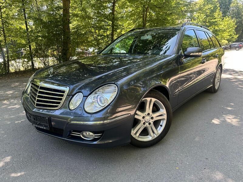 Grau Gebraucht 2008 Mercedes E200 Avantgarde Kombi | 5.890 € (Fairer Preis) - Bild 1/4