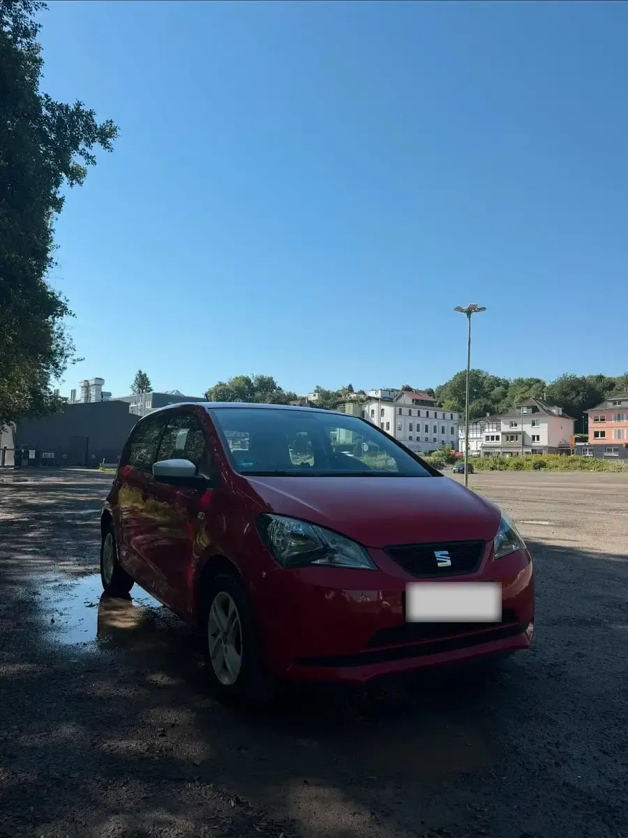 Gebraucht Seat Mii 60 PS (44 kW) 2013 Rot Kleinwagen
