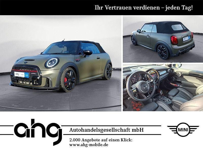 Grün Gebraucht 2022 Mini John Cooper Works Cabriolet Cabrio | 30.930 € (Fairer Preis) - Bild 1/4