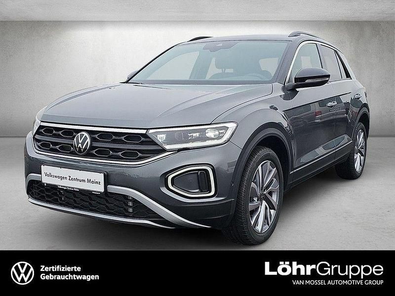 Gebraucht VW T-Roc Goal 150 PS (110 kW) 2024 Indiumgrau metallic / schwarz SUV