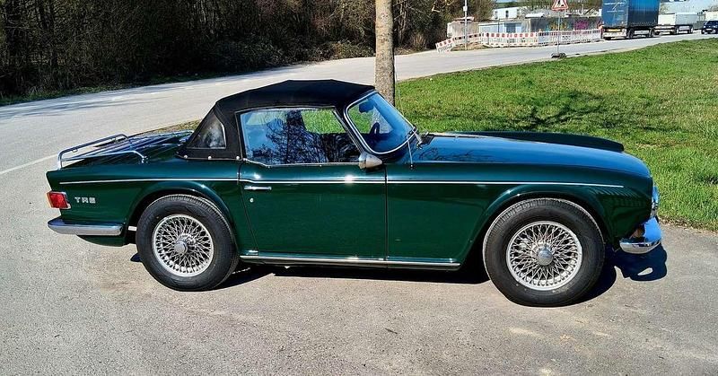 Gebraucht Triumph TR6 98 PS (72 kW) 1973 Grün Cabrio