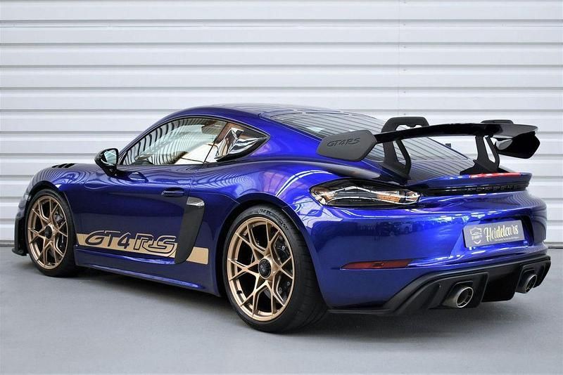 Gebraucht Porsche 718 Cayman GT4 500 PS (367 kW) 2022 San marino blue metallic Coupé