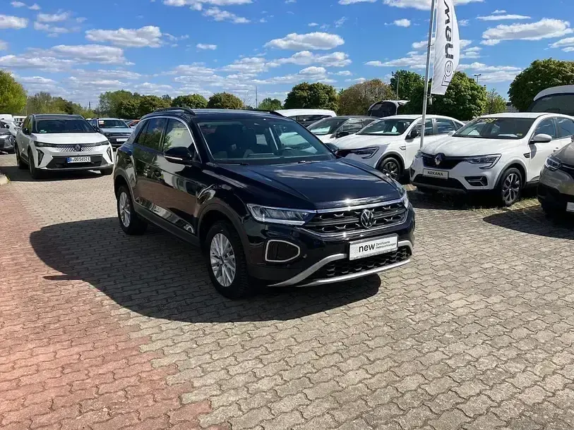 Gebraucht VW T-Roc 110 PS (80 kW) 2023 Deep black perleffekt, deep bl SUV