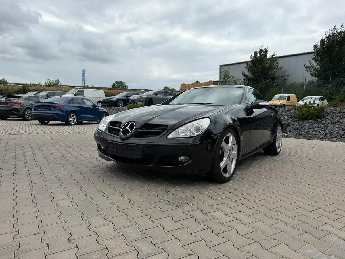 Gebraucht Mercedes SLK350 272 PS (200 kW) 2005 Schwarz Cabrio