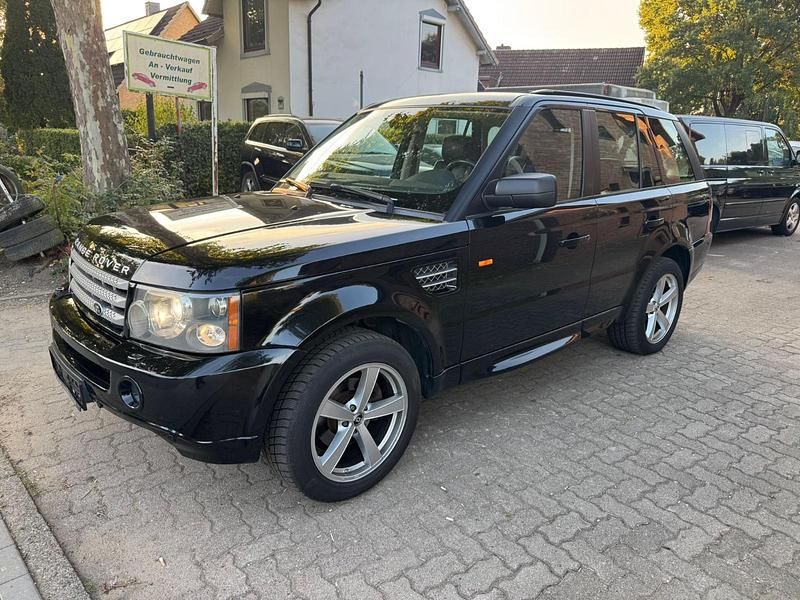 Schwarz Gebraucht 2007 Land Rover Range Rover Sport SUV | 7.990 € (Etwas zu teuer) - Bild 1/4