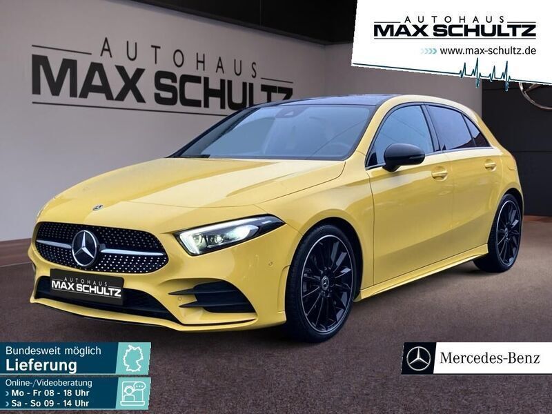 Gebraucht Mercedes A200 AMG 163 PS (119 kW) 2023 Gelb Kleinwagen