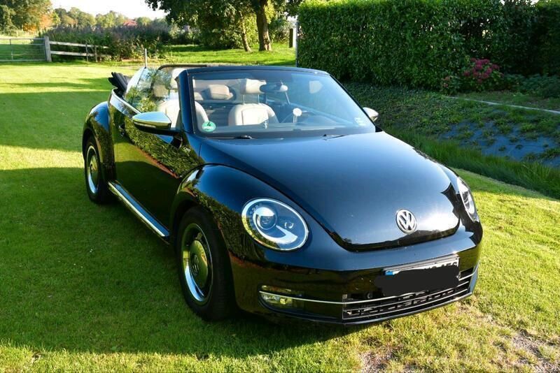 Schwarz Gebraucht 2013 VW Beetle Cabrio | 12.850 € (Guter Preis) - Bild 1/4