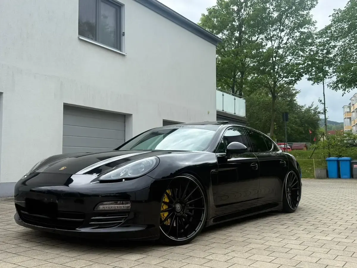 Gebraucht Porsche Panamera 4S 400 PS (294 kW) 2010 Schwarz Limousine