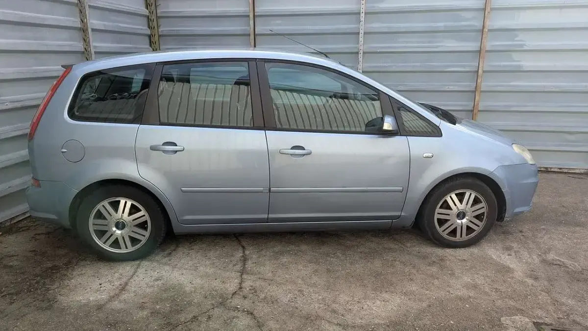 Gebraucht Ford C-MAX Ghia 125 PS (91 kW) 2007 Silber Van / Kleinbus