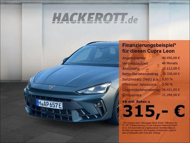 Enceladus grau Gebraucht 2024 Cupra Leon VZ Kombi | 40.450 € (Fairer Preis) - Bild 1/4