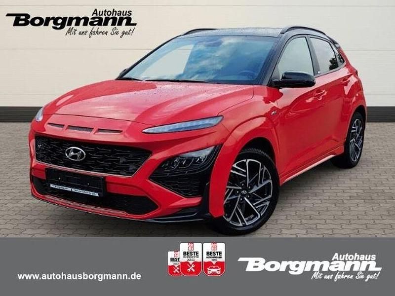 Schwarz Gebraucht 2021 Hyundai Kona GO! SUV | 19.990 € (Teuer) - Bild 1/4