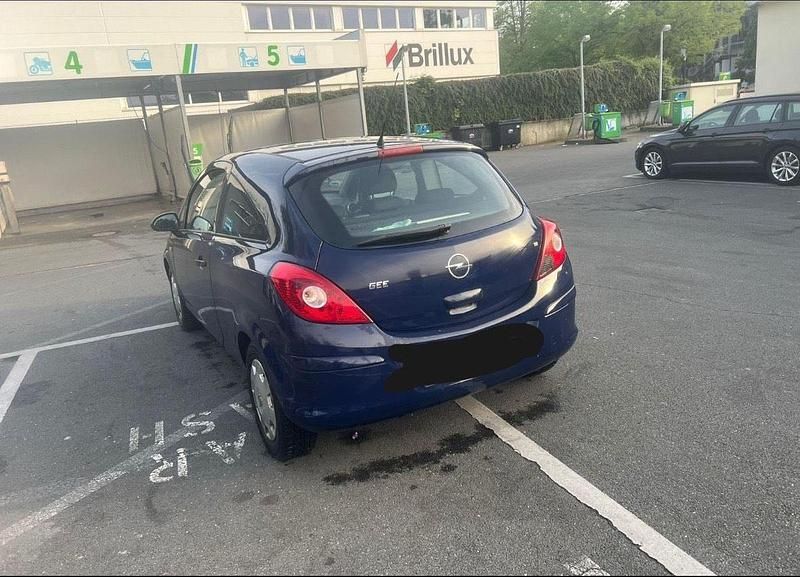 Blau Gebraucht 2009 Opel Corsa Kleinwagen | 1.300 € - Bild 1/4