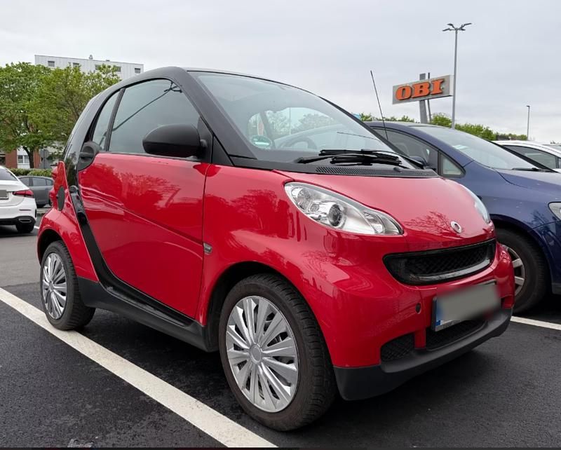 Rot Gebraucht 2009 Smart ForTwo Coupé Kleinwagen | 3.777 € (Guter Preis) - Bild 1/4