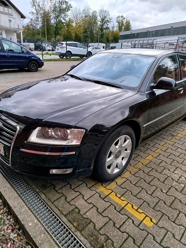 Schwarz Gebraucht 2007 Audi A8 Limousine | 7.500 € (Fairer Preis) - Bild 1/4