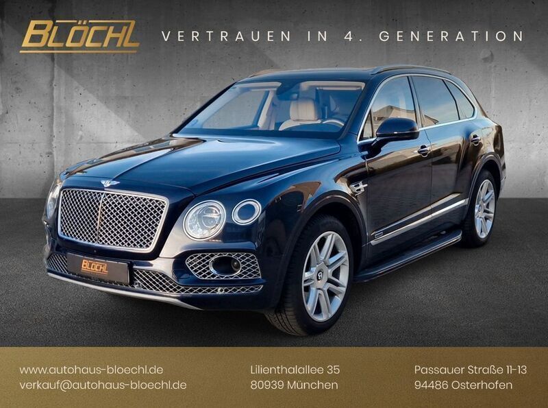 Blau Gebraucht 2018 Bentley Bentayga SUV | 106.900 € (Teuer) - Bild 1/4