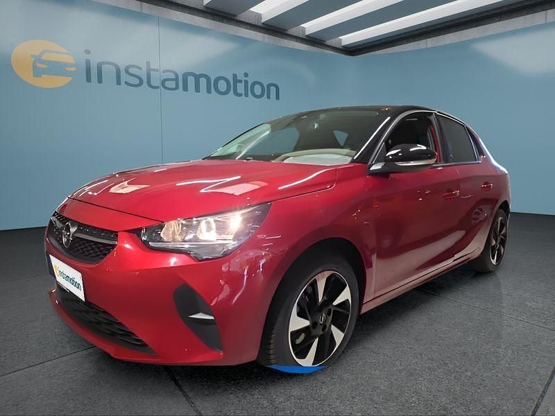 Rot Gebraucht 2022 Opel Corsa-e Edition Kleinwagen | 17.499 € (Teuer) - Bild 1/4