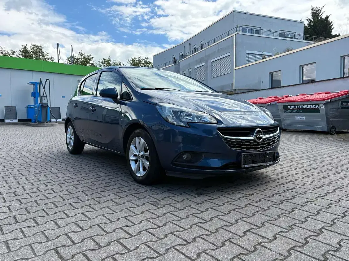 Gebraucht Opel Corsa drive 101 PS (74 kW) 2016 Nacht blau met Kleinwagen