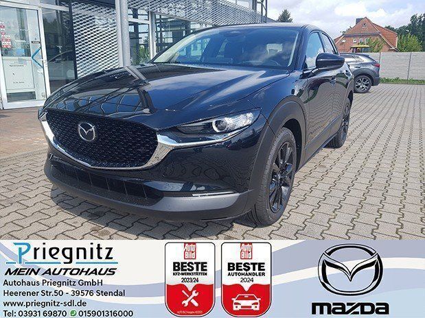 Schwarz Gebraucht 2024 Mazda CX-30 Homura-Line SUV | 27.890 € (Etwas zu teuer) - Bild 1/4