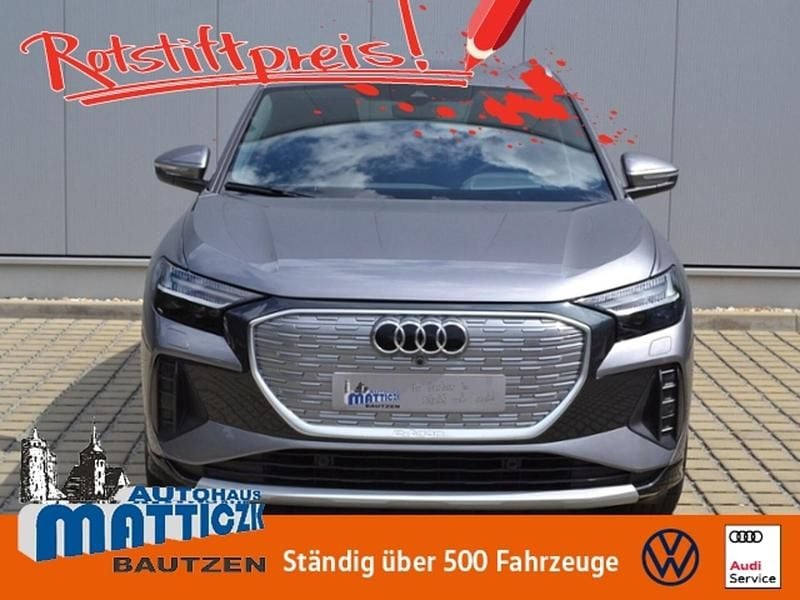 Gebraucht Audi Q4 e-tron Advanced 125 kW (170 PS) 2021 Grau (taifungrau metallic) SUV