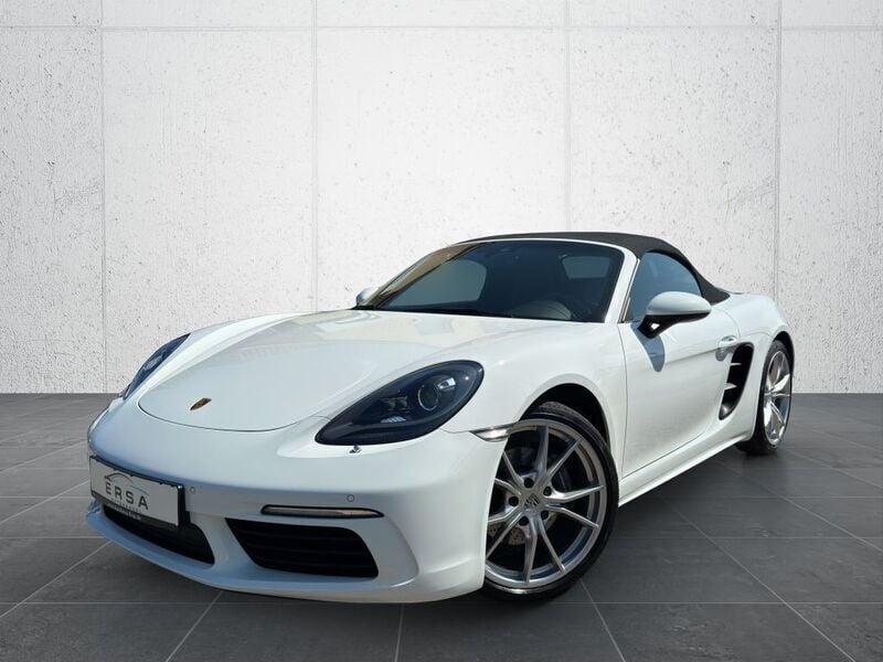 Weiß Gebraucht 2021 Porsche 718 Boxster Cabrio | 60.999 € (Guter Preis) - Bild 1/4