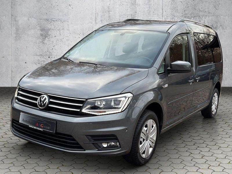 Grau Gebraucht 2019 VW Caddy Maxi Comfortline Van / Kleinbus | 24.990 € (Fairer Preis) - Bild 1/4