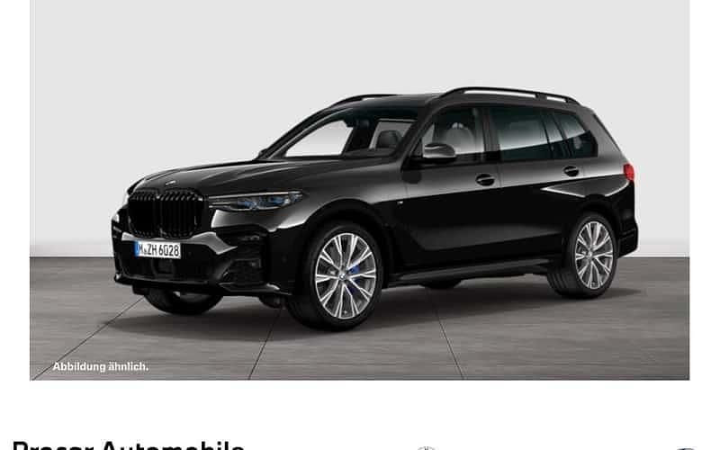 Schwarz Gebraucht 2022 BMW X7 Sport Line SUV | 81.470 € (Teuer) - Bild 1/4