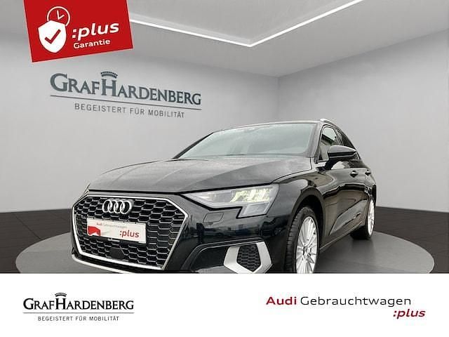 Mythosschwarz metallic Gebraucht 2023 Audi A3 Advanced Plus Limousine | 26.410 € (Fairer Preis) - Bild 1/4