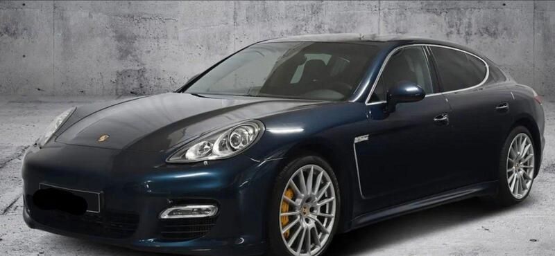 Blau Gebraucht 2011 Porsche Panamera Turbo S Chrono Limousine | 42.900 € - Bild 1/4