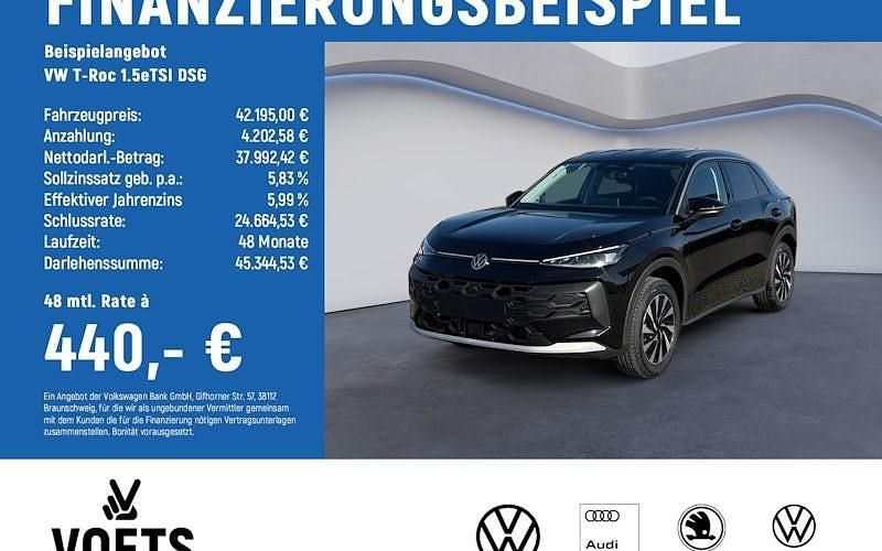 Neu VW T-Roc Style 150 PS (110 kW) 2026 Schwarz SUV