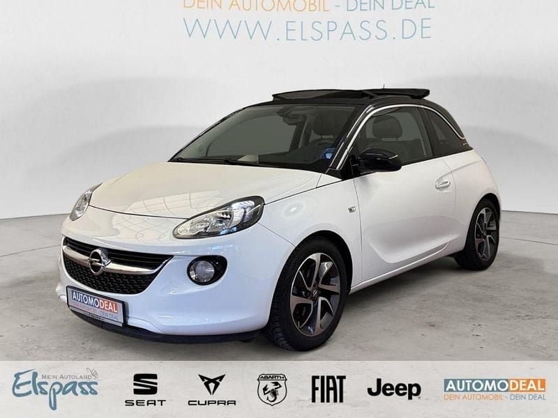 Weiss Gebraucht 2018 Opel Adam Open Air Kleinwagen | 13.589 € (Etwas zu teuer) - Bild 1/4