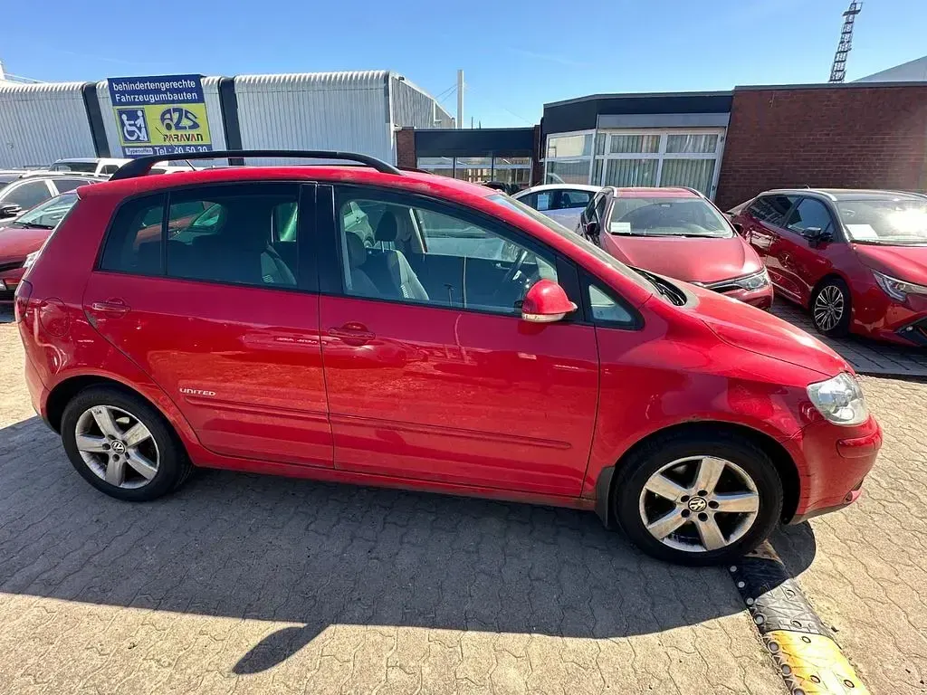 Gebraucht VW Golf Plus Cross United 122 PS (89 kW) 2008 Rot Van / Kleinbus