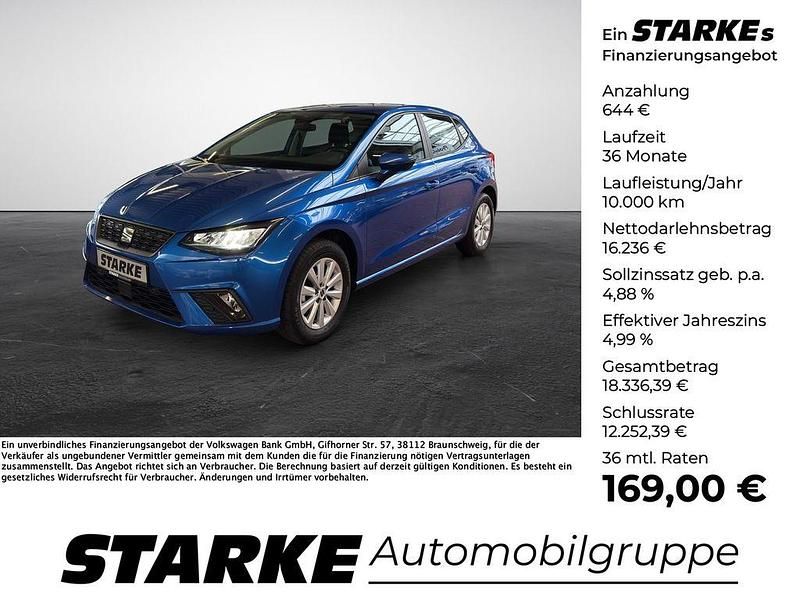 Blau Gebraucht 2025 Seat Ibiza Style Limousine | 16.880 € (Fairer Preis) - Bild 1/4