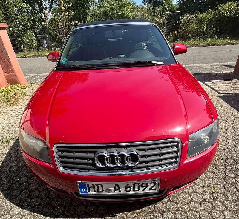 Rot Gebraucht 2002 Audi A4 Cabriolet Cabrio | 8.000 € - Bild 1/4