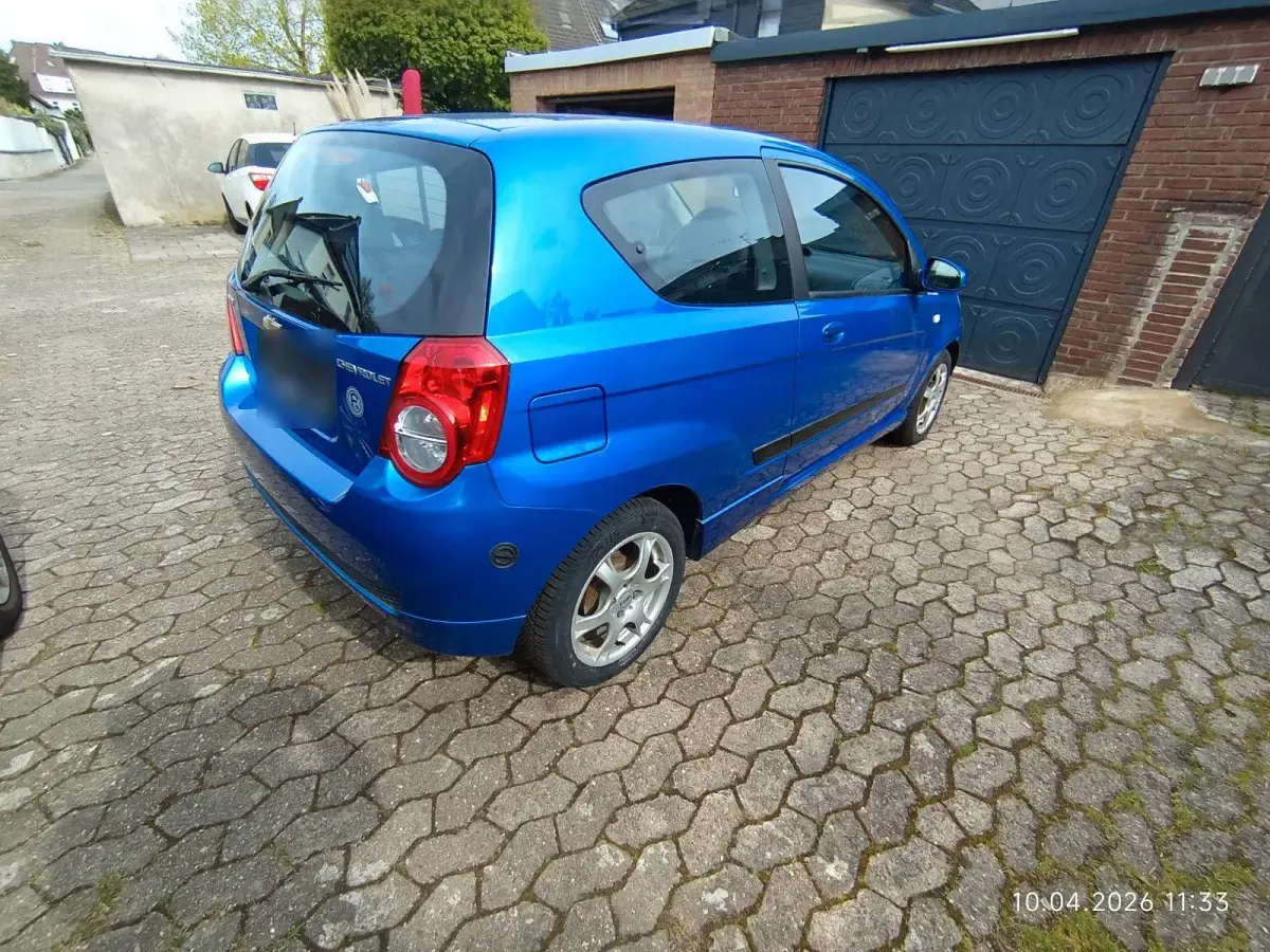 Gebraucht Chevrolet Aveo LS 84 PS (61 kW) 2009 Blau Kleinwagen