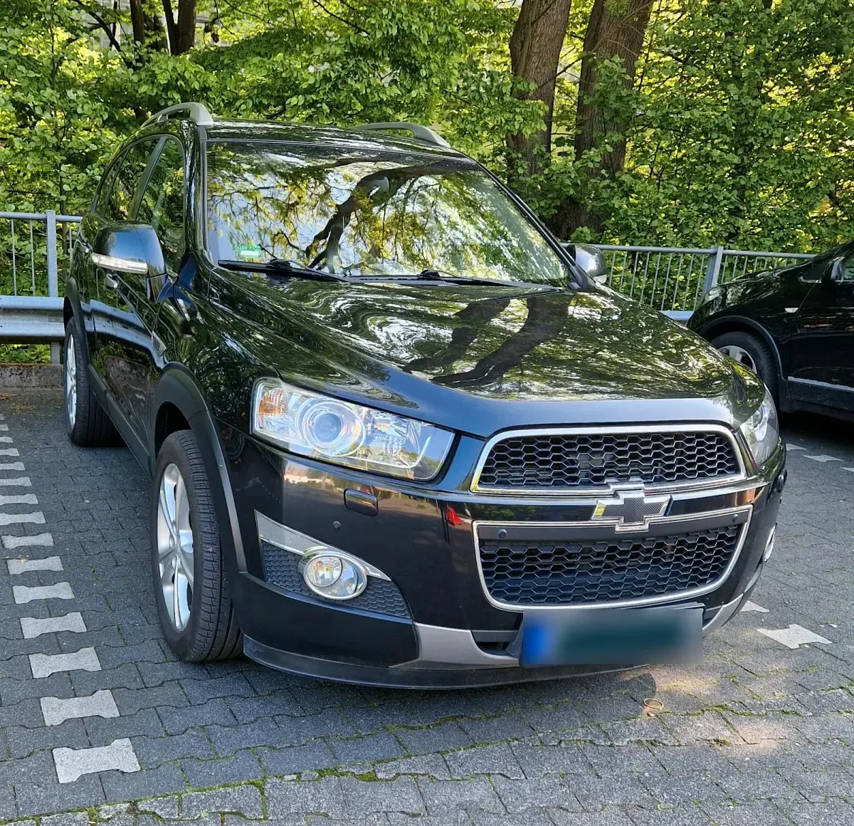Gebraucht Chevrolet Captiva LTZ 184 PS (135 kW) 2012 Schwarz SUV