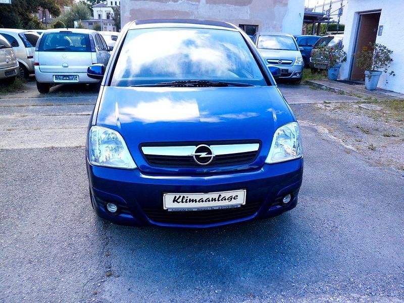 Gebraucht Opel Meriva Edition 105 PS (77 kW) 2007 Blau Van / Kleinbus