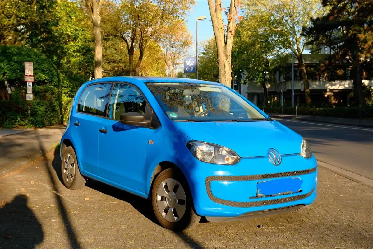 Gebraucht VW up! 60 PS (44 kW) 2015 Blau Kleinwagen