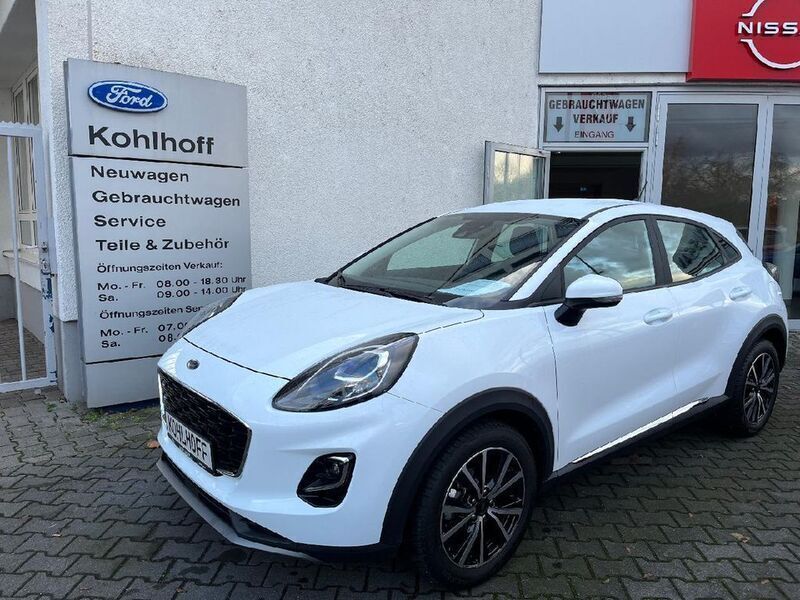 Weiß Gebraucht 2022 Ford Puma Titanium Coupé | 18.970 € (Guter Preis) - Bild 1/4