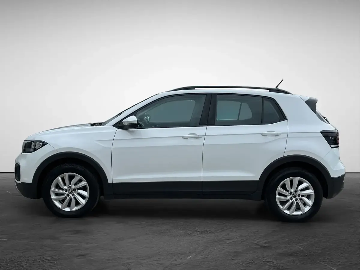 Gebraucht VW T-Cross Life 110 PS (80 kW) 2021 Grau (limestone grey metallic) SUV