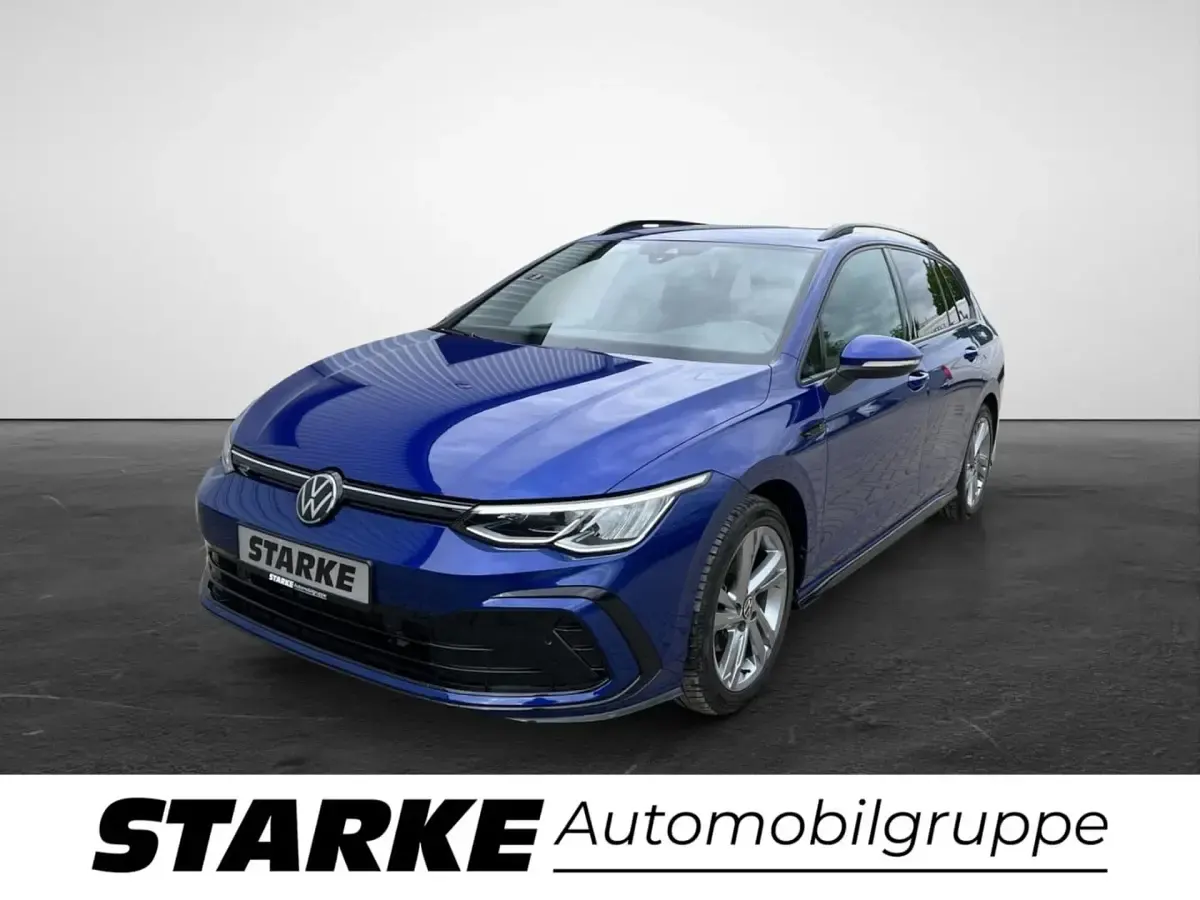 Gebraucht VW Golf VIII R-line 131 PS (96 kW) 2023 Blau (lapiz blue metallic) Kombi