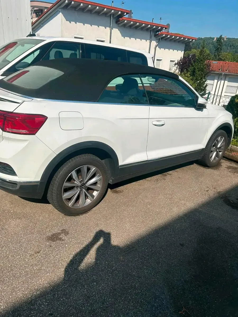 Gebraucht VW T-Roc 116 PS (85 kW) 2021 Weiß SUV