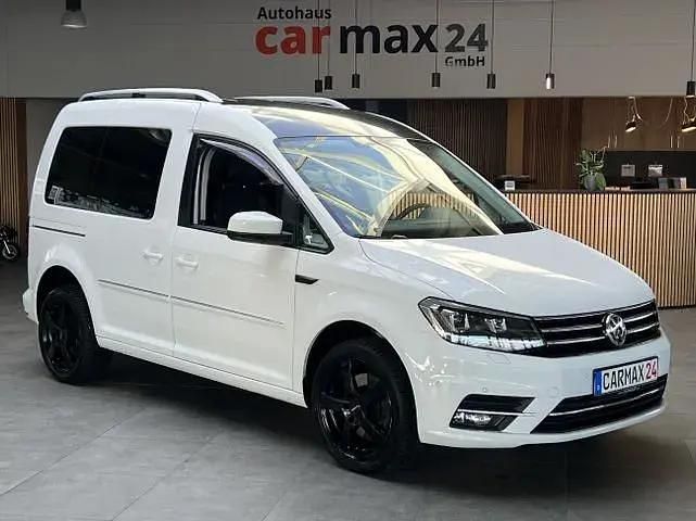 Second-hand VW Caddy Highline 150 CP (110 kW) 2017 Alb Monovolum