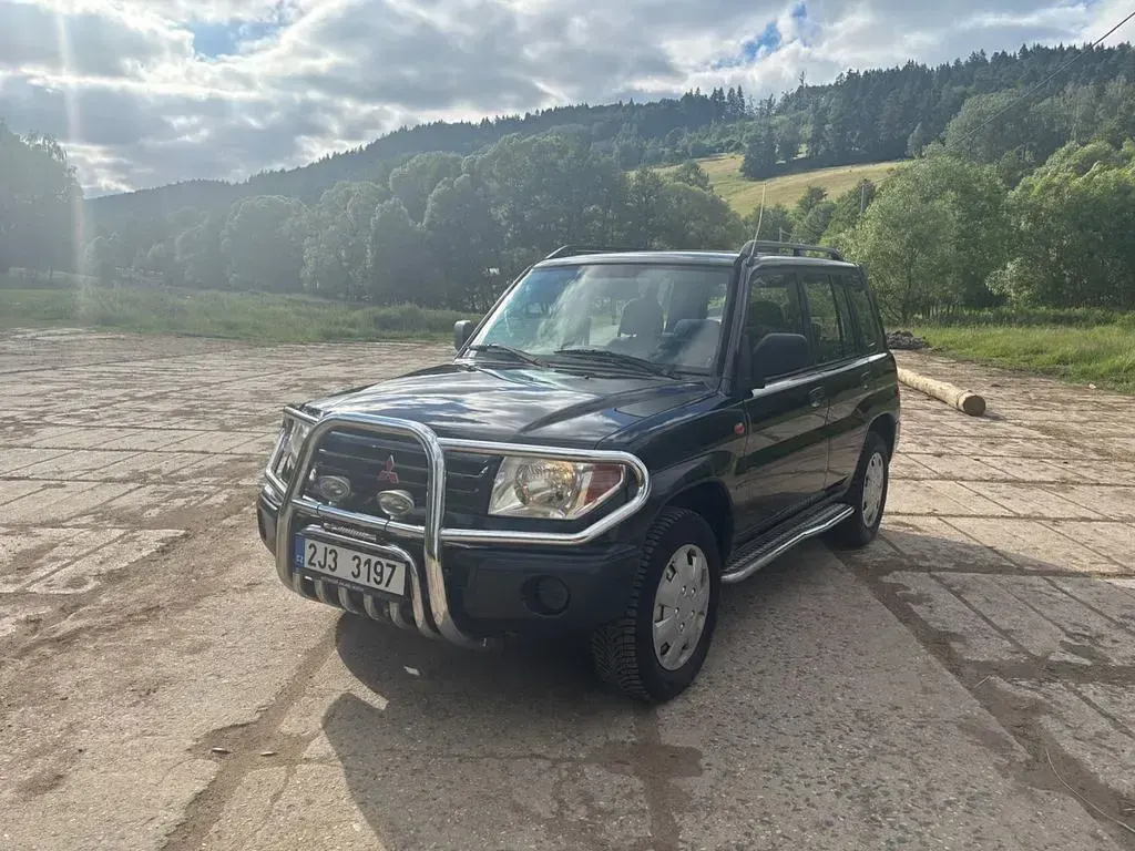 Gebraucht Mitsubishi Pajero 114 PS (83 kW) 2002 Schwarz SUV
