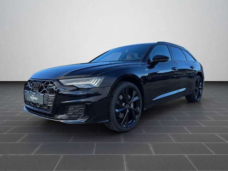 Schwarz (sebringschwarz kristalleffekt) Gebraucht 2025 Audi A6 Ambiente Kombi | 89.880 € - Bild 1/4